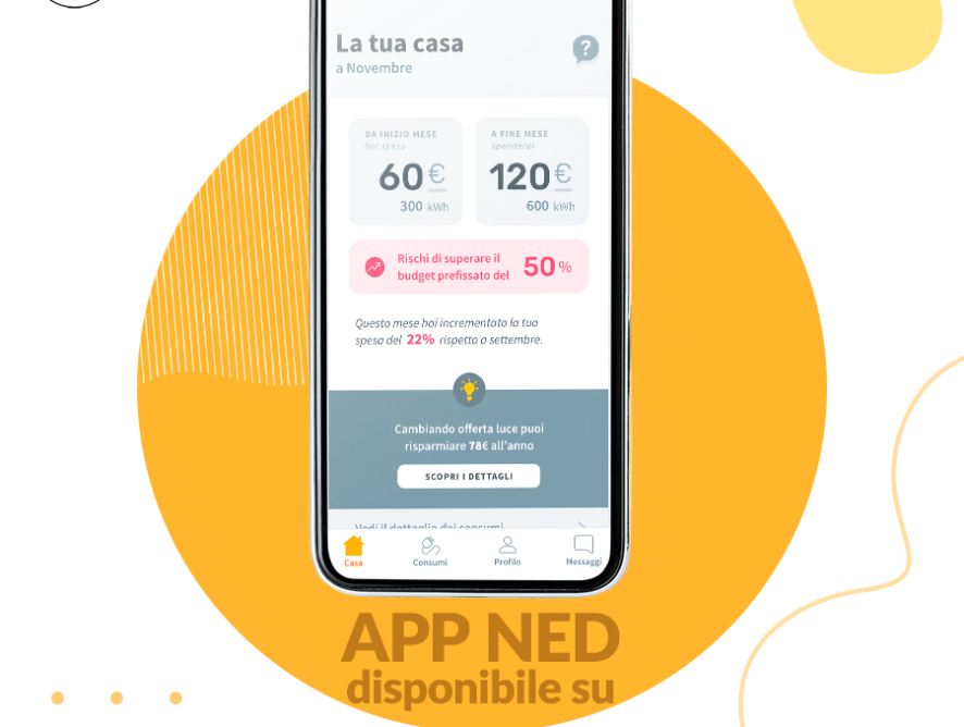 NED, l’app per smartphone che aiuta a consumare meno